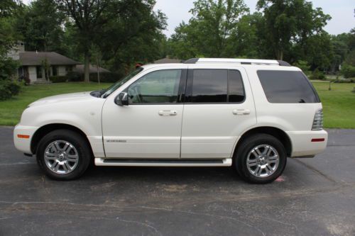 2007 mercury mountaineer premier sport utility 4-door 4.6l awd suv navigation