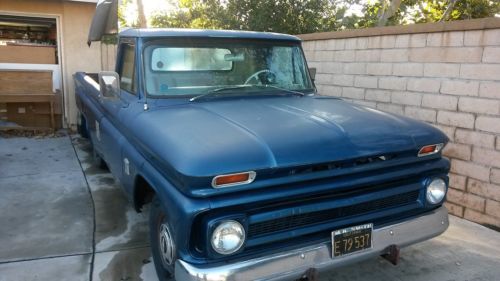 !964 chevy c-10 long bed fleetside pick up