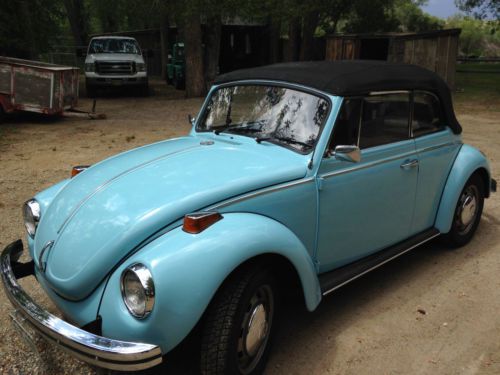 1971 volkswagen super beetle convertible