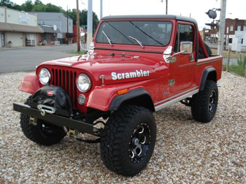 1982 jeep scrambler cj-8 frame off  360v8 automatic cold air  super nice