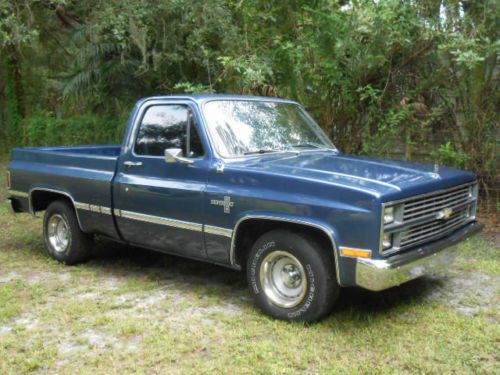 83 Chevy Short Bed Pick Up Restored 350 Auto AC PS PB PW PDL GA Truck NO Rust FL, image 2
