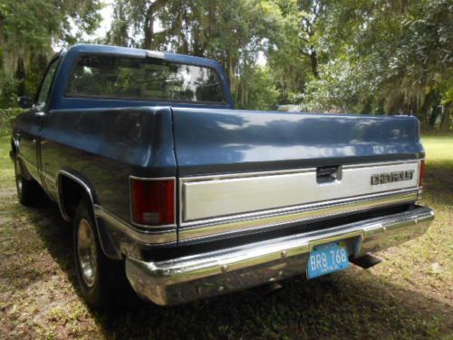 83 Chevy Short Bed Pick Up Restored 350 Auto AC PS PB PW PDL GA Truck NO Rust FL, image 4