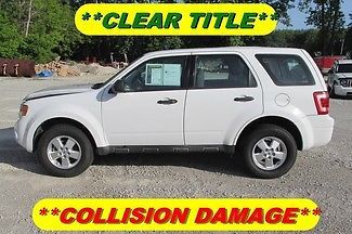 2010 ford escape xls rebuildable wreck clear title