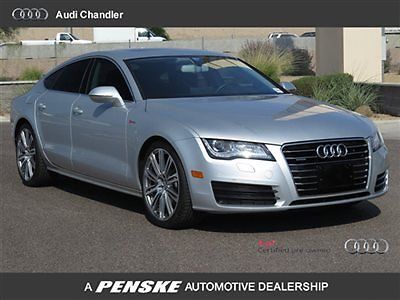 12 a7 39k quattro nav gps premium plus backup sports suspension certified used