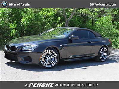 Bmw m6 convertible low miles 2 dr automatic gasoline 4.4-liter, 32-valve 560-hp