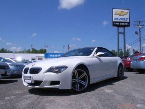 2010 bmw m6 base convertible 2-door 5.0l