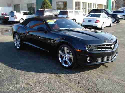 2011 CHEVROLET CAMARO SS CONVERTIBLE RS PACK 20'S LEATHER INFERNO INTERIOR, US $32,900.00, image 3