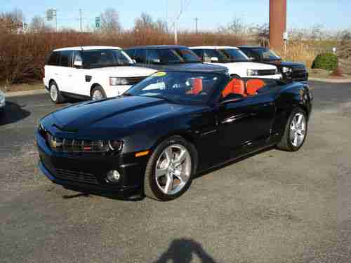 2011 CHEVROLET CAMARO SS CONVERTIBLE RS PACK 20'S LEATHER INFERNO INTERIOR, US $32,900.00, image 6