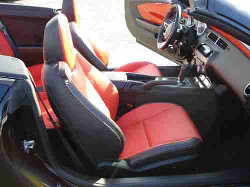 2011 CHEVROLET CAMARO SS CONVERTIBLE RS PACK 20'S LEATHER INFERNO INTERIOR, US $32,900.00, image 9