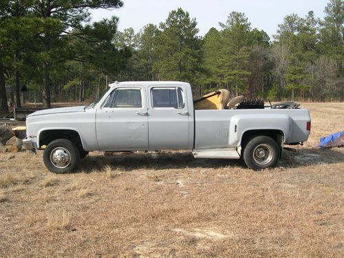 1987 chevrolet dually 4x4 crew cab 1 ton