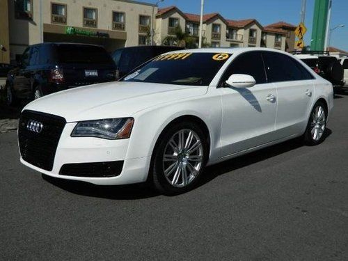 2012 audi a8 l l w12 6.3 ****rare****