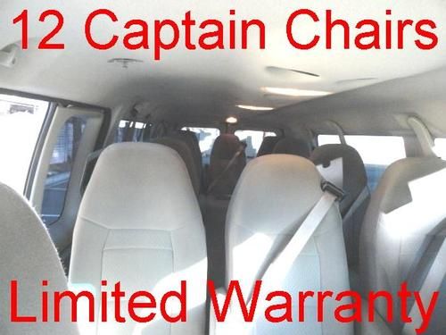 2011 ford e350 xlt e-series van 12 captain chairs
