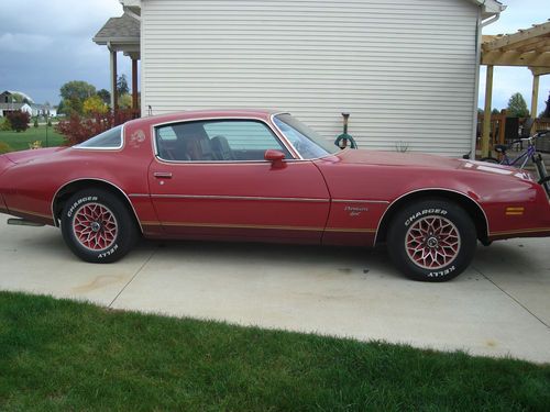 1978 firebird redbird edtion rare barn find