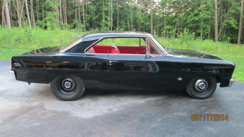 Black 1966 chevy ii ss red interior 377 c.i. tremec tko 600 dana 60