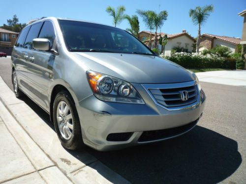 2010 honda odyssey ex-l sunroof rearview cam dvd nav 66k mi-100k honda warranty