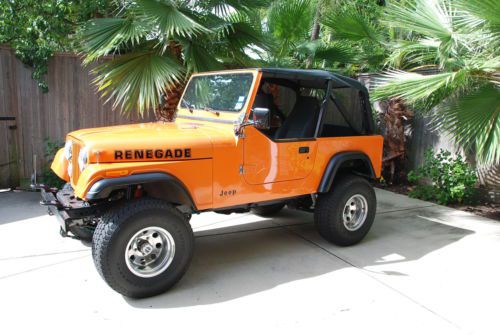 1986 jeep cj7 highly restored 304 v-8