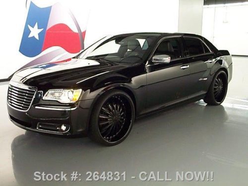 2012 CHRYSLER 300 C HEMI NAV REAR CAM 24" WHEELS 21K MI TEXAS DIRECT AUTO, US $28,980.00, image 24