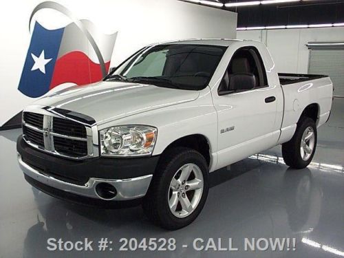 2008 dodge ram 1500 slt regular cab 4x4 20&#034; wheels 70k texas direct auto