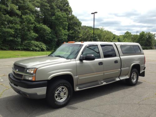 1 owner - lt - 4x4 - crew cab - 6.6l duramax turbo diesel - allison - no reserve