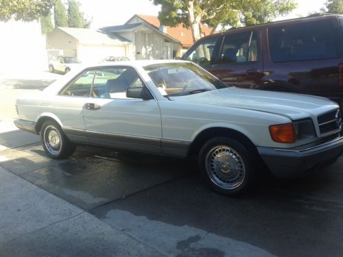 1984 mercedes sec500 perfect ride for so cal living