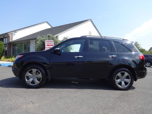2009 acura mdx sport awd 3.7l v6 navigation rear dvd 3rd row one owner nice!