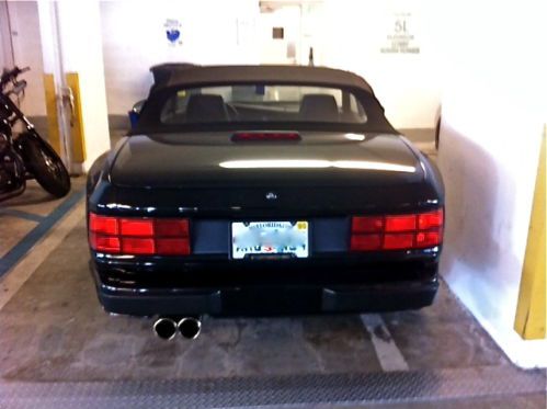 1990 porsche 944 s2 cabriolet original pristine low mileage triple black