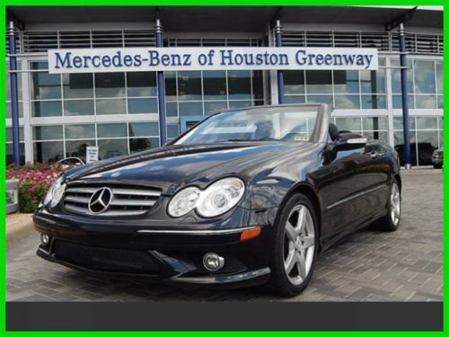 2009 clk350 convertible used 3.5l v6 24v automatic rear wheel drive convertible