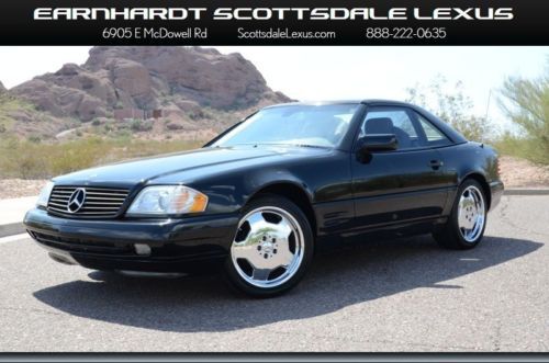 1998 mercedes sl500, low miles, clean carfax, one owner, arizona car