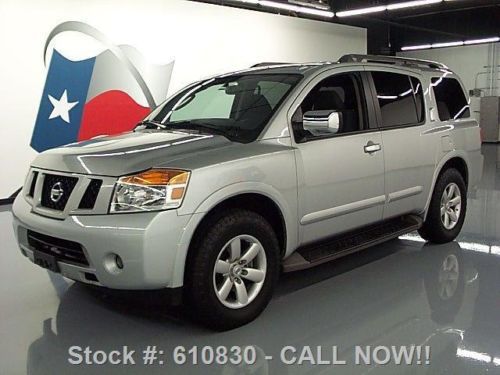 2012 nissan armada 8-pass rear cam pwr liftgate 69k mi texas direct auto