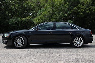Audi a8 l 4dr sedan 6.3l low miles automatic gasoline 6.3l 12 cyl phantom black