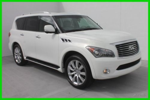 2012 infinity qx56 24k miles*rear dvd*3rd row*navigation*reverse camera*1owner