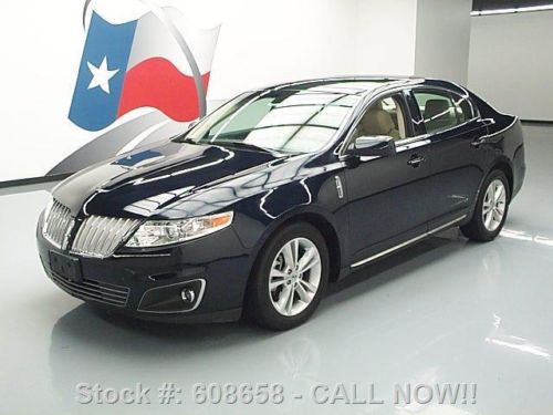 2009 lincoln mks climate seats xenon lights 18&#039;s 34k mi texas direct auto