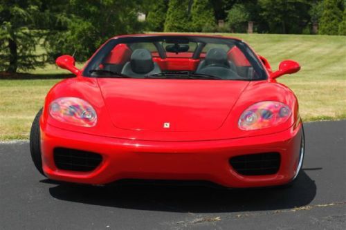 2002 ferrari 360 spyder, f1 carpisto