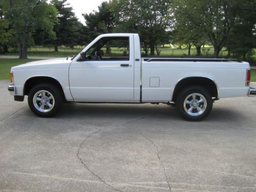 1991 gmc sonoma sle standard cab pickup 2-door 4.3l