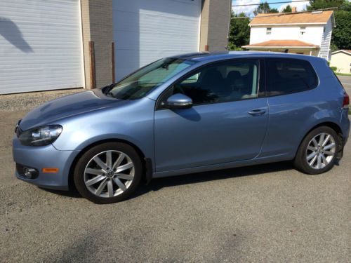 2010 volkswagen golf tdi hatchback 2-door 2.0l 6 speed great mpg diesel