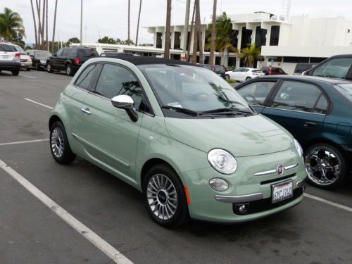 Fiat 500convertible-6800miles