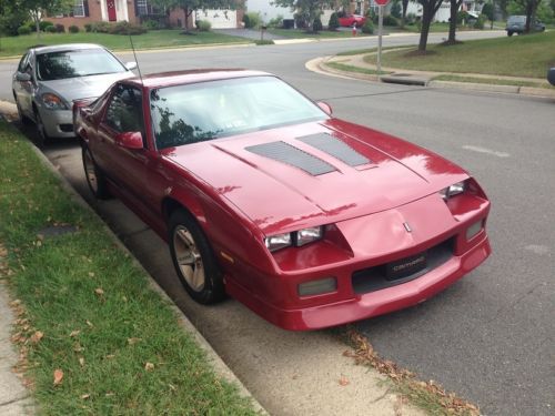 1986 iroc-z camaro hardtop - solid driver, no reserve!