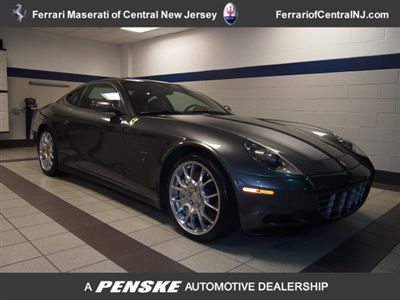 2dr cpe ferrari 612 scaglietti low miles coupe manual gasoline 4.3l v8 fi dohc 3