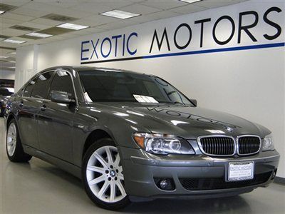 2006 bmw 750i!! nav a/c&amp;heated-sts pdc shades xenons 6-cd comfort-access 19"whls