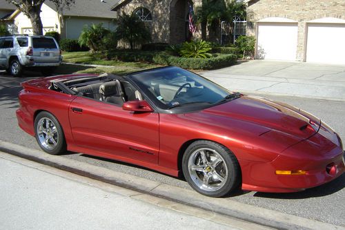 1997 pontiac trans am convertible, supercharged 383 stroker lt-1 engine