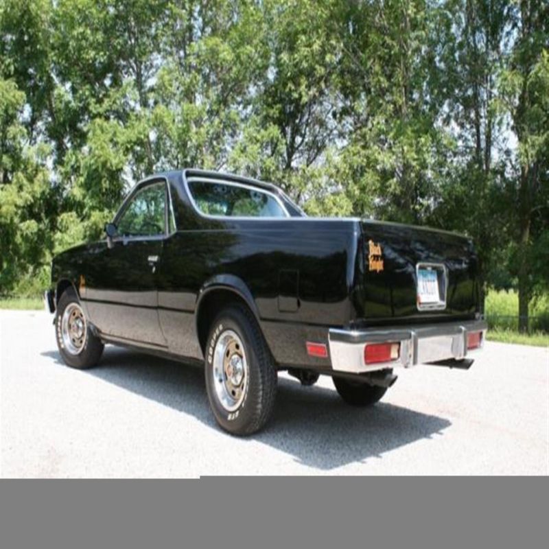 1978 chevrolet el camino black knight clone