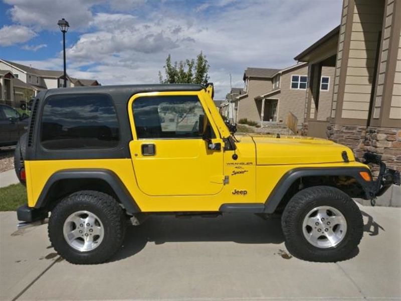 2001 jeep wrangler