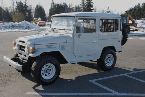 1977 fj40 toyota land cruiser 4x4 stock body with professional 350 v8 bj40 cj jk