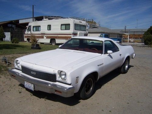 1973 73 chevrolet el camino swivel bucket seats consol california truck