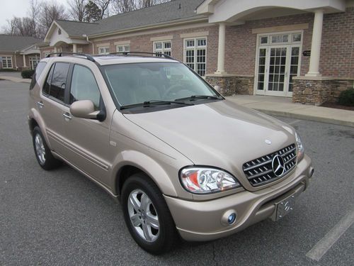 2010 spec updated 2001 ml320 mercedes benz suv sport w/ amg factory components