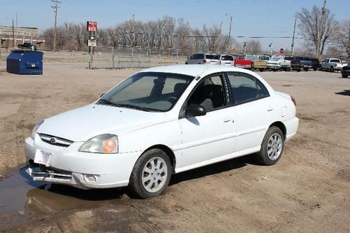 2005 kia rio not running no reserve auction