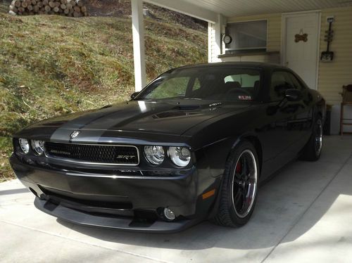 2009 dodge challenger srt8 black on black supercharged low miles!!!!