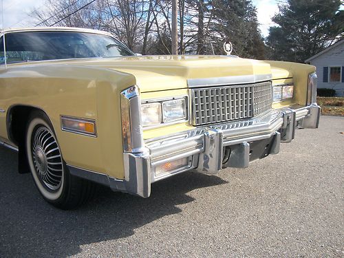 1975 cadillac eldorado convertible 62k miles