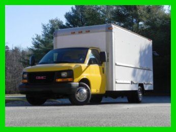 2007 gmc savana 15ft box truck duel rear wheel drw 177" wb  6.0l v8 gas