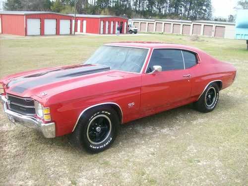 1971 chevrolet chevelle base hardtop 2-door 7.4l